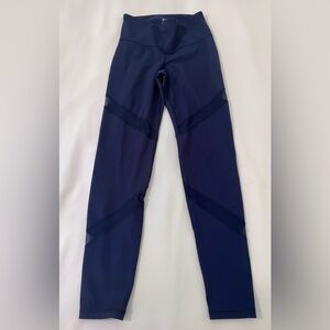 Old‎ Navy Active Womens Legging Go-Dry Navy Blue  Size Medium
